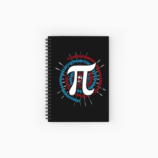 Happy Pi Day March 14 314 Math Algebra Nerd Pie Spiral Notebooks   Ruled Line