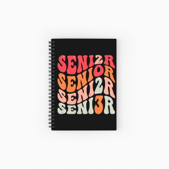 Senior Graduation Back To School Class of 2023 Spiral Notebooks   Ruled Line