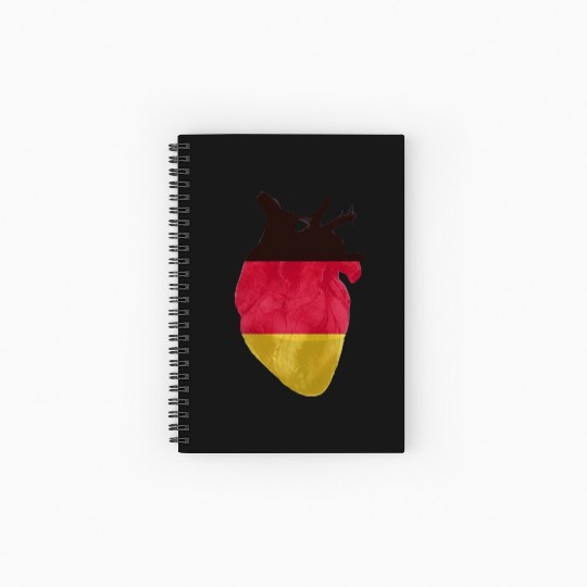 I Love Germany Spiral Notebooks   Ruled Line