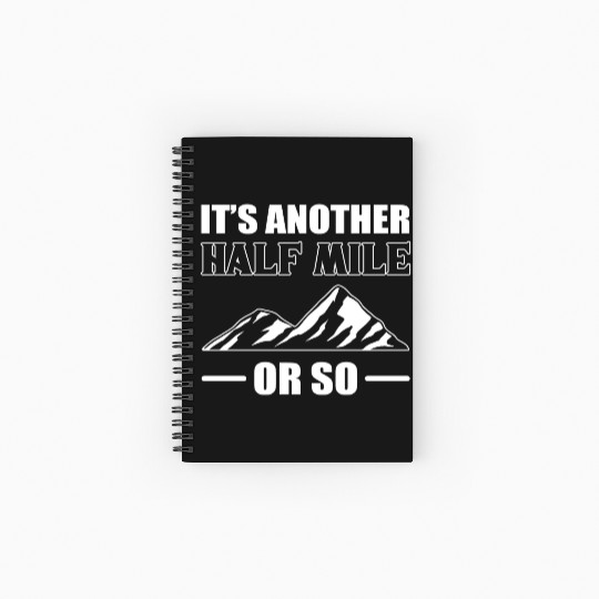 Another Half-Mile Tour Guide Gift Spiral Notebooks   Ruled Line