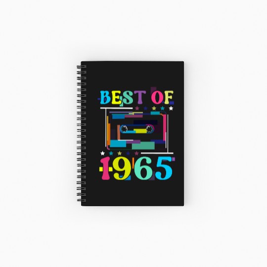 Best Of 1965 | Birthday Spiral Notebooks   Ruled Line | Birthday Retro