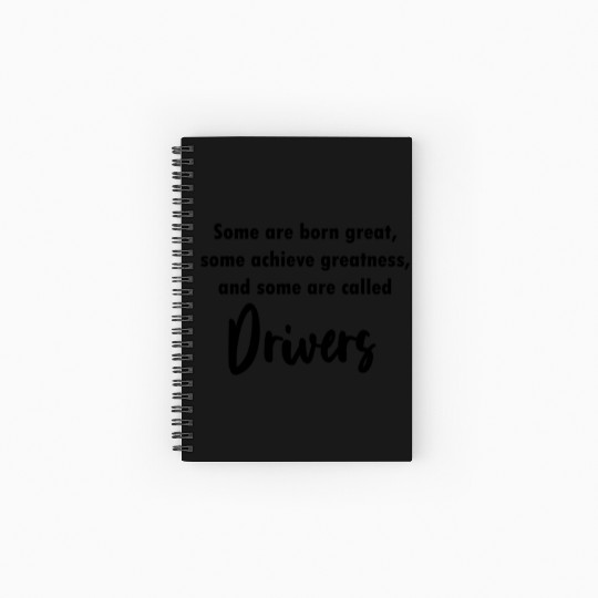 Drivers Job Design Persian Green Spiral Notebooks   Ruled Line
