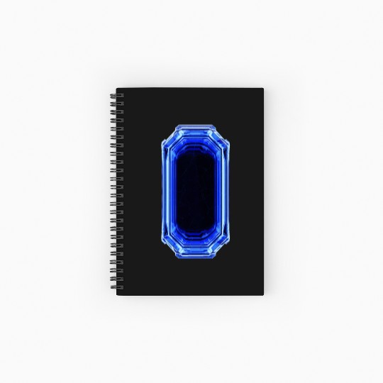 Sapphire Crystal Spiral Notebooks   Ruled Line