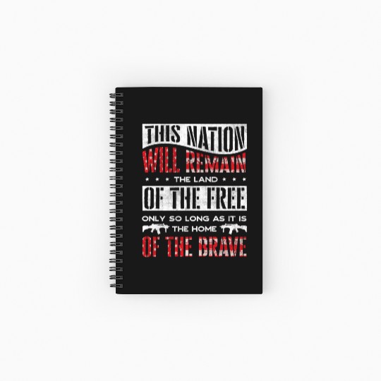 US Patriotic Quotes, Patriot, Patriots Spiral Notebooks   Ruled Line