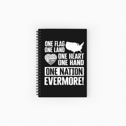 US Patriotic Quotes, Patriot, Patriots Spiral Notebooks   Ruled Line