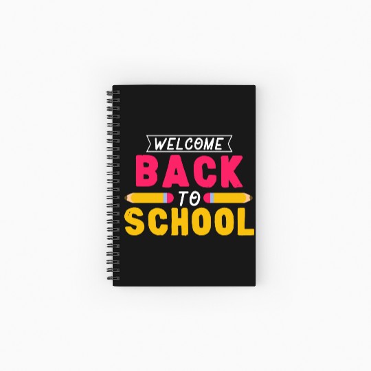 Back To School Students Teachers Spiral Notebooks   Ruled Line