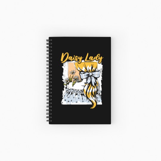 Daisy Garden Gardening Gardener Spiral Notebooks   Ruled Line