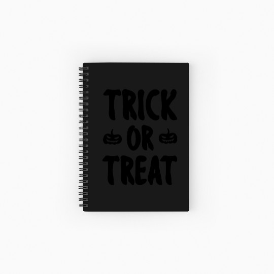 Halloween Trick or Treat Spiral Notebooks   Ruled Line