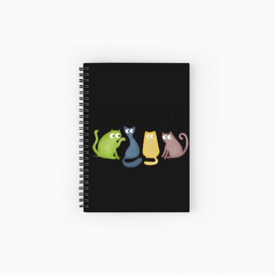 ew people design Spiral Notebooks   Ruled Line