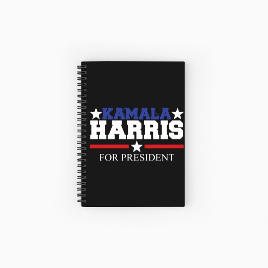 Kamala Harris 2020 President Spiral Notebooks   Ruled Line