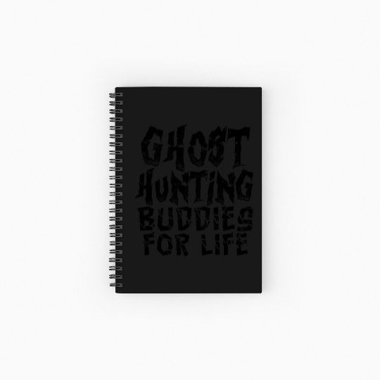 Ghost hunting buddies for life - poltergeist Spiral Notebooks   Ruled Line