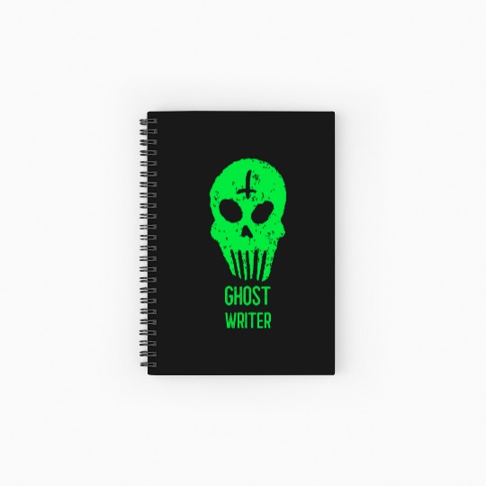 Ghost Writer Halloween Trick or Treat Costume Spiral Notebooks   Ruled Line