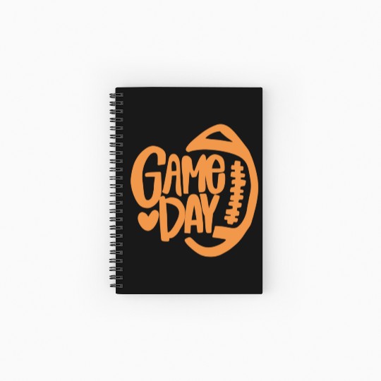 game day football Spiral Notebooks   Ruled Line