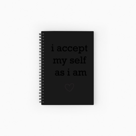 i love myself Spiral Notebooks   Ruled Line