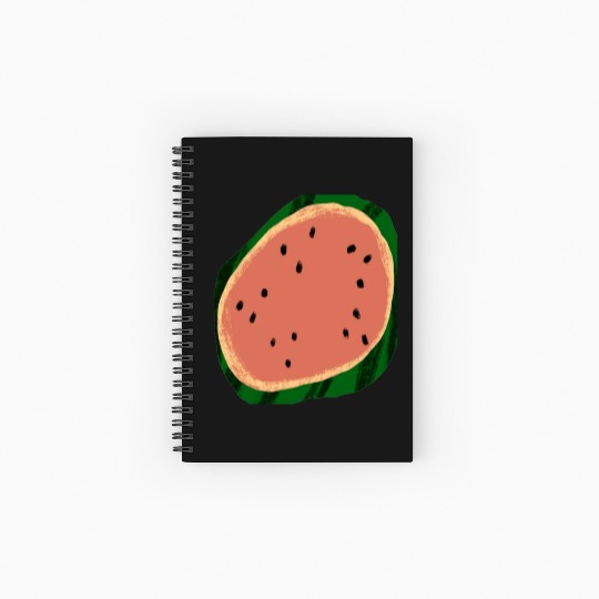 Spiral Notebooks   Ruled Line with watermelon