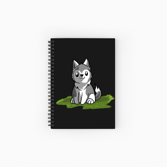 Wolf Spiral Notebooks   Ruled Line