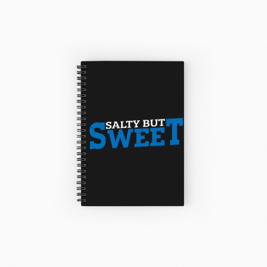 Salty but Sweet 14 Spiral Notebooks   Ruled Line