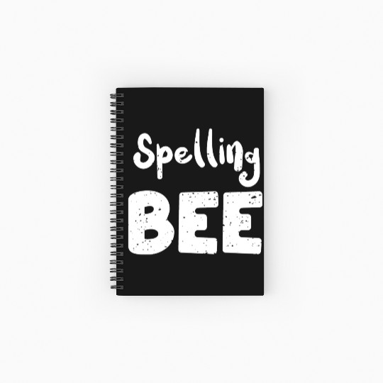 Spelling Bee - Teacher Spiral Notebooks   Ruled Line