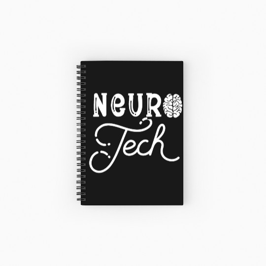 Neuro Tech Neurology Nursing Medical Neuro Science Spiral Notebooks   Ruled Line