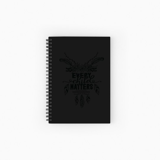 Every child matters indigenous orange day Canada Spiral Notebooks   Ruled Line