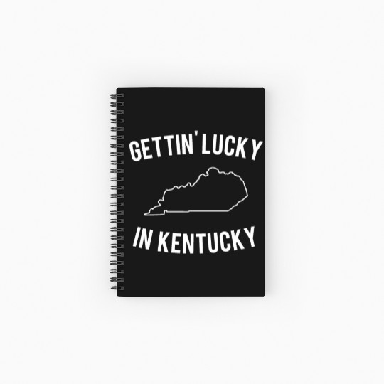 Getting Lucky In Kentucky Spiral Notebooks   Ruled Line