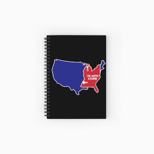 Mississippi Design for patriotic Mississippians Spiral Notebooks   Ruled Line