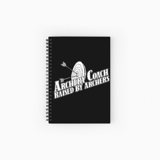 Archery Archery Coach Spiral Notebooks   Ruled Line