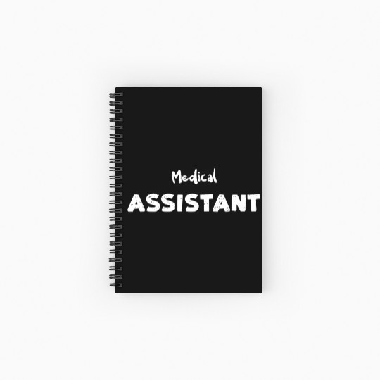 Medical Assistant - Nurse Spiral Notebooks   Ruled Line
