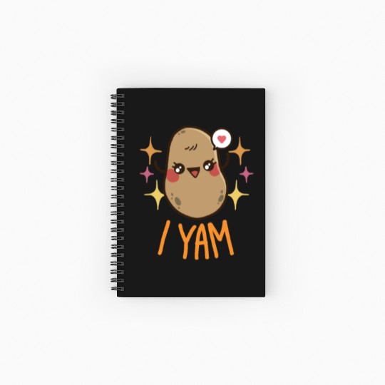 She's My Sweet Potato - I Yam Spiral Notebooks   Ruled Line