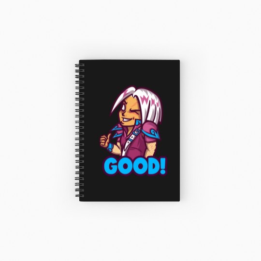 emote maker featuring lost ark inspired characters Spiral Notebooks   Ruled Line