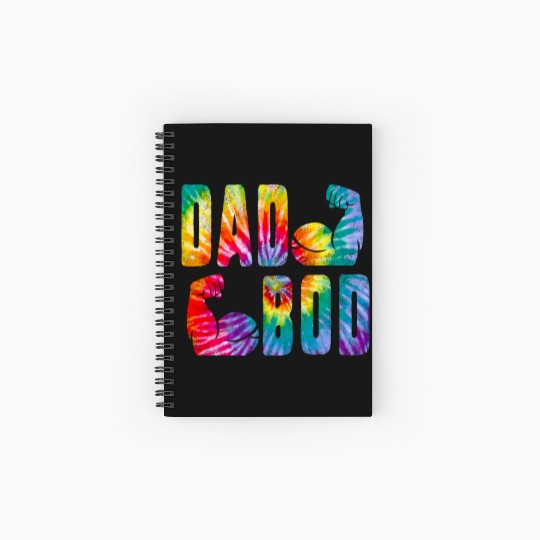 Dad Bod Muscle Building Gym Father's Day Gift for Spiral Notebooks   Ruled Line