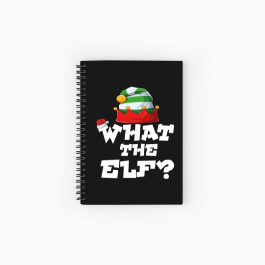 Gamer Elf Family Matching Christmas Group Pajama Spiral Notebooks   Ruled Line