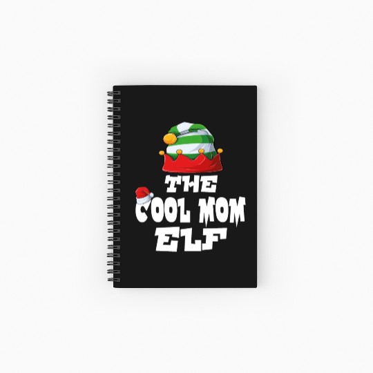 Gamer Elf Family Matching Christmas Group Pajama Spiral Notebooks   Ruled Line
