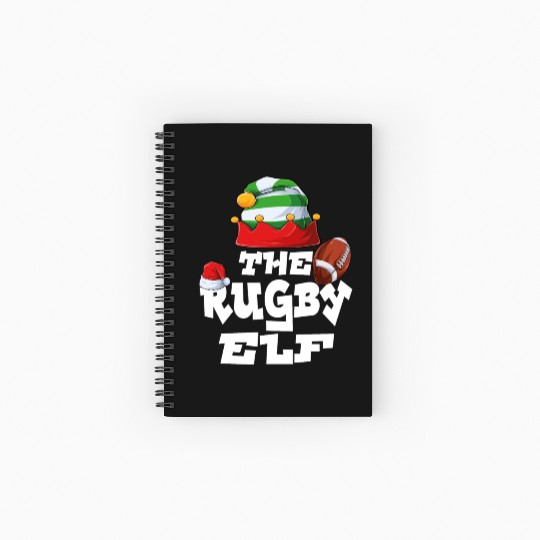 Gamer Elf Family Matching Christmas Group Pajama Spiral Notebooks   Ruled Line