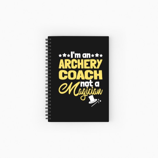 Archery Archery Coach Spiral Notebooks   Ruled Line