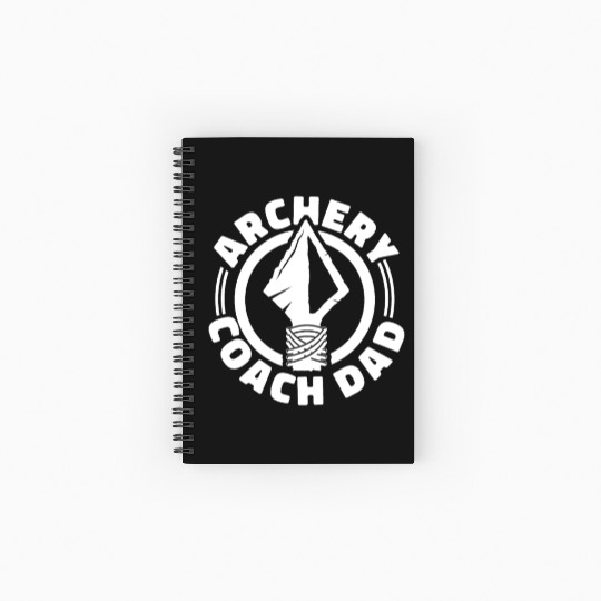 Archery Archery Coach Spiral Notebooks   Ruled Line
