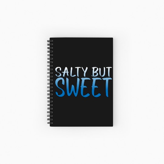 Salty But Sweet 10 Spiral Notebooks   Ruled Line