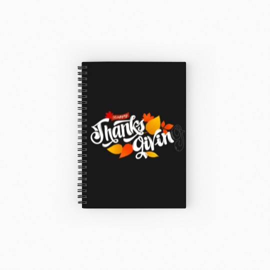 Happy Thanksgiving Day in 2023,Thanksgiving Break Spiral Notebooks   Ruled Line