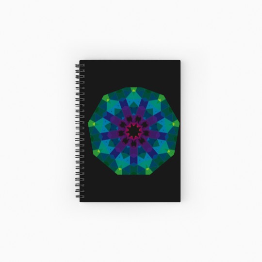 Dark Green Sign Spiral Notebooks   Ruled Line