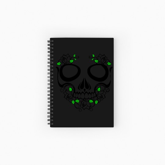 Day Of The Dead Spiral Notebooks   Ruled Line