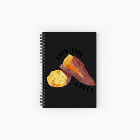 Sweet Potato - The Roots Series Spiral Notebooks   Ruled Line