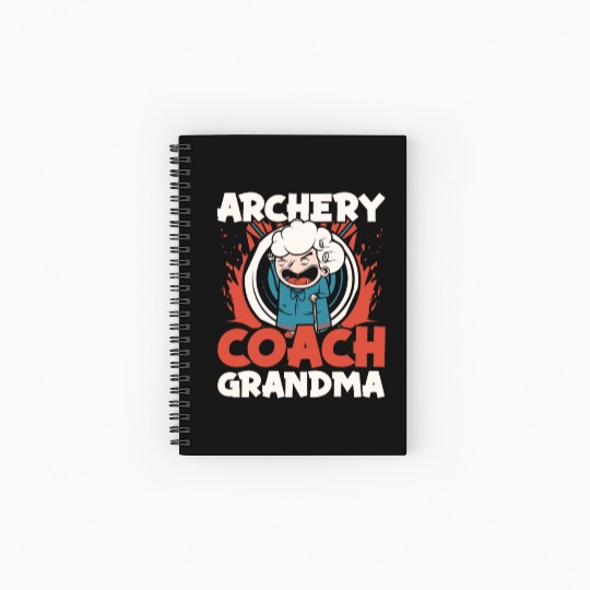 Archery Archery Coach Spiral Notebooks   Ruled Line