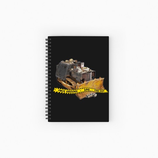 Killdozer Spiral Notebooks   Ruled Line