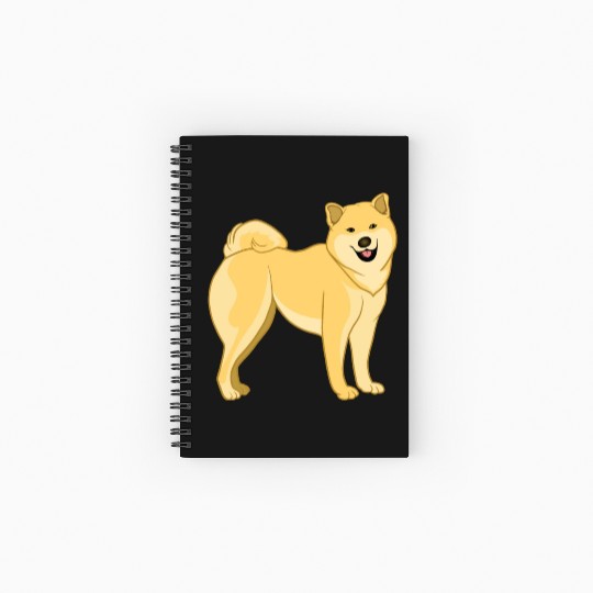 Shiba Inu Cute Puppy Dog Owners Pet Lover Gifts Spiral Notebooks   Ruled Line