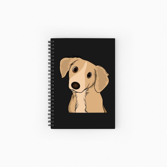 Dachshund Cute Puppy Funny Dog Pet Lover Gift Idea Spiral Notebooks   Ruled Line