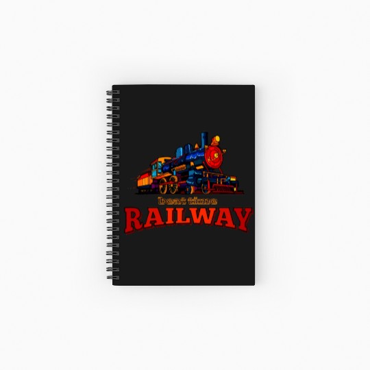 Train Spiral Notebooks   Ruled Line