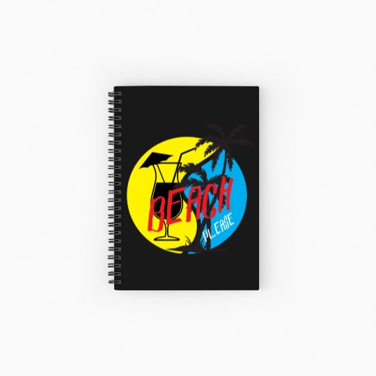 Feeling A LiL Salty with Summer Clothes Spiral Notebooks   Ruled Line