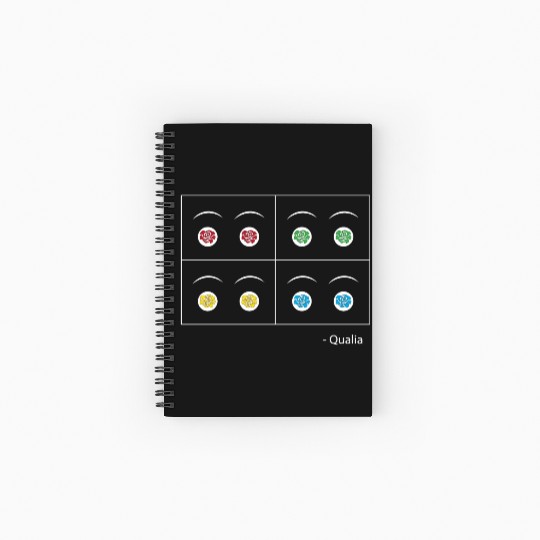 Psychology Qualia Spiral Notebooks   Ruled Line