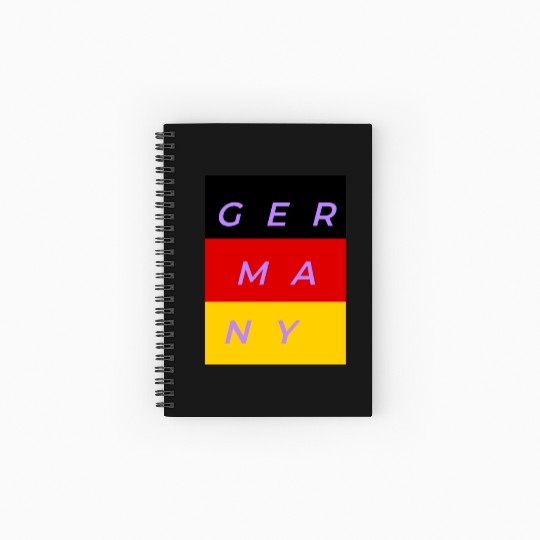 Germany Spiral Notebooks   Ruled Line