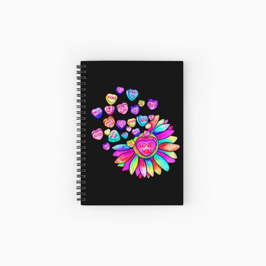 saint valentine s day Spiral Notebooks   Ruled Line